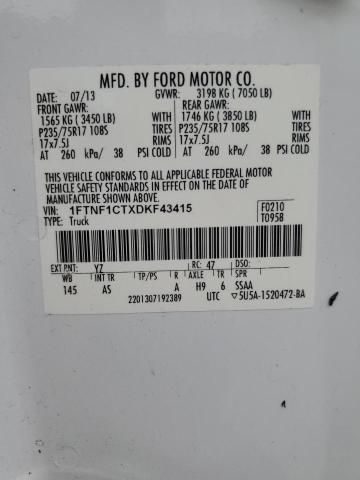 2013 Ford F150