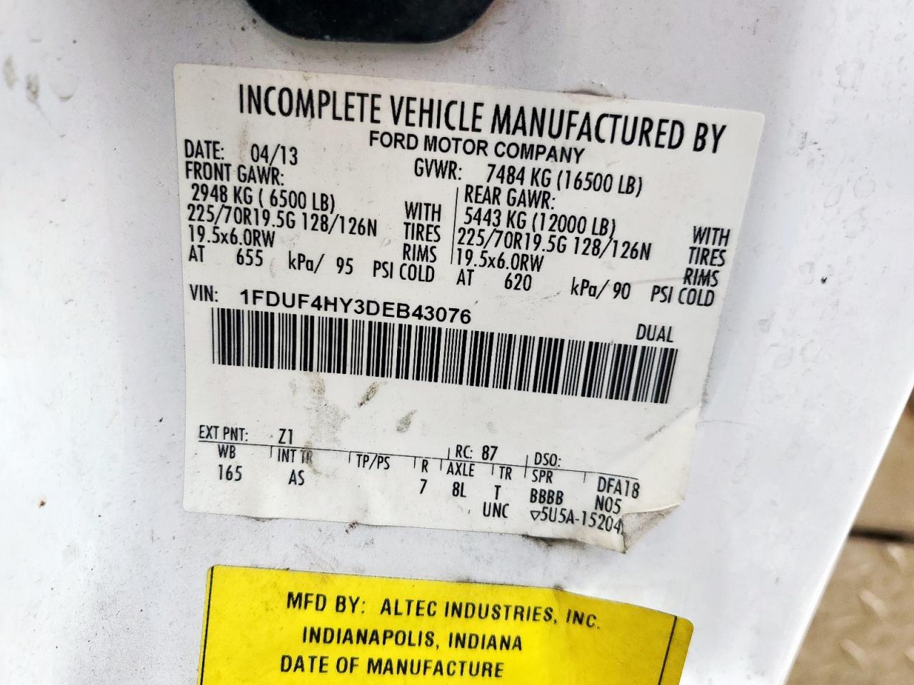 2013 Ford F450 Super Duty