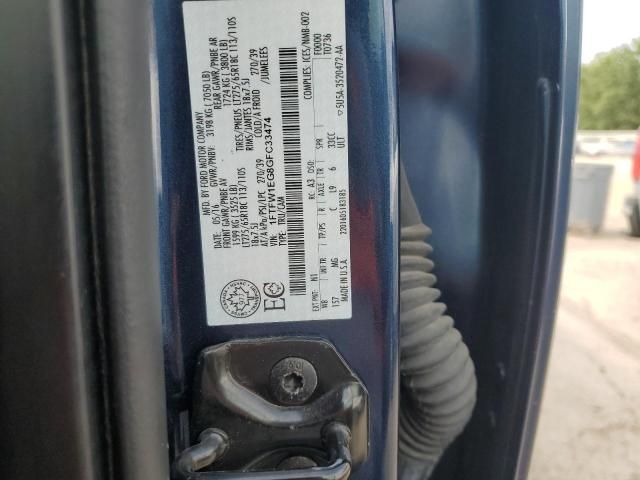 2016 Ford F150 Supercrew