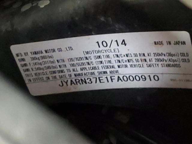 2015 Yamaha FJ09