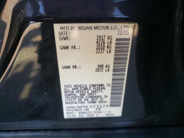 2016 Nissan Altima 2.5 s