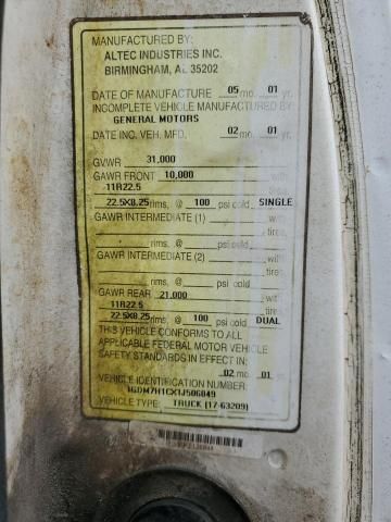 2001 GMC C-SERIES C7H042
