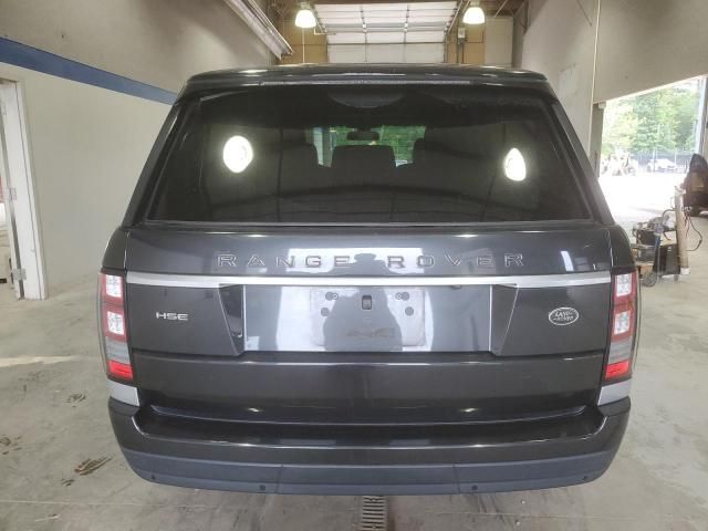 2015 Land Rover Range Rover HSE