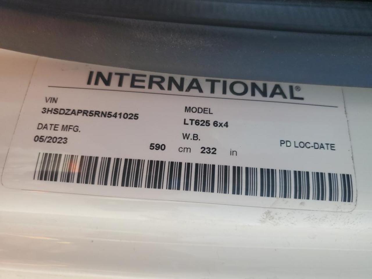 2024 International LT625 Semi Truck