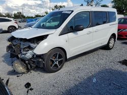 Salvage trucks for sale at Riverview, FL auction: 2019 Ford Transit Connect XLT