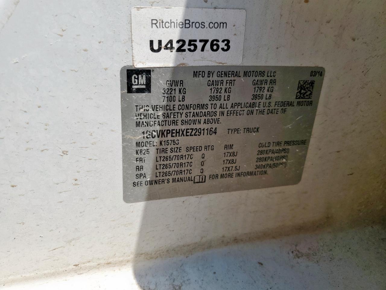 2014 Chevrolet Silverado K1500