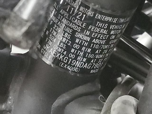 2022 Kawasaki EX400