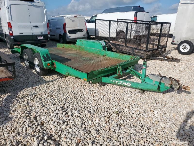 2011 Felling Tilt Deck Equipment Trailer