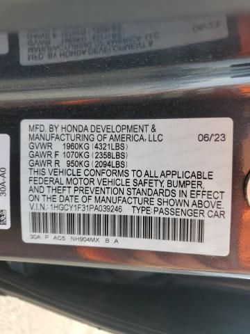 2023 Honda Accord EX