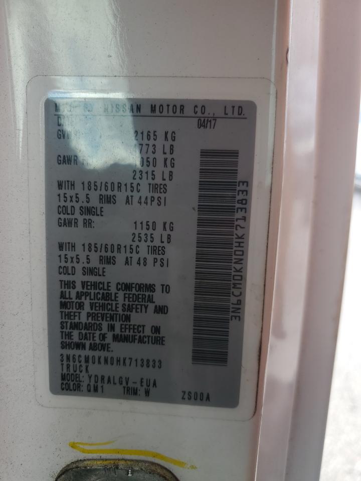 2017 Nissan NV200 SV