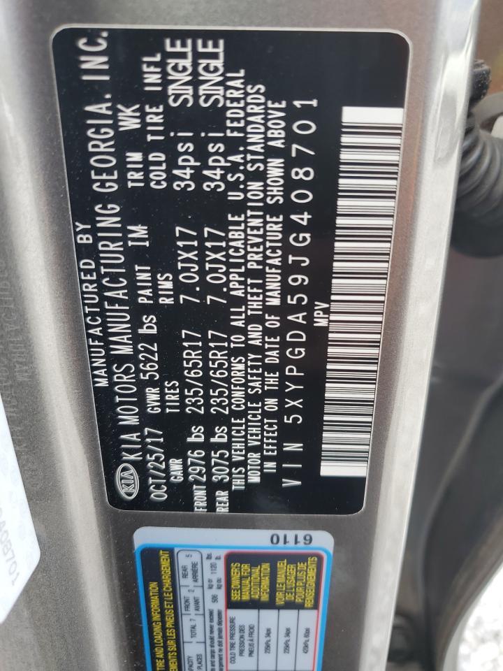 2018 KIA Sorento lx