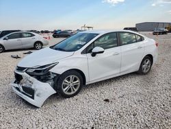Chevrolet salvage cars for sale: 2018 Chevrolet Cruze LT