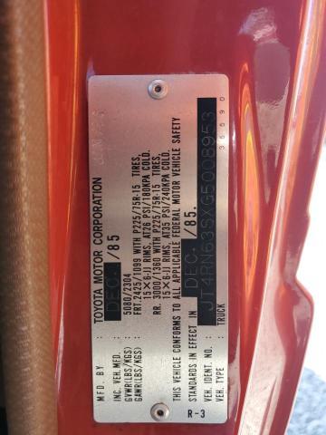 1986 Toyota Pickup RN63 SR5