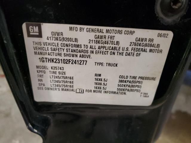2002 GMC Sierra K2500 Heavy Duty
