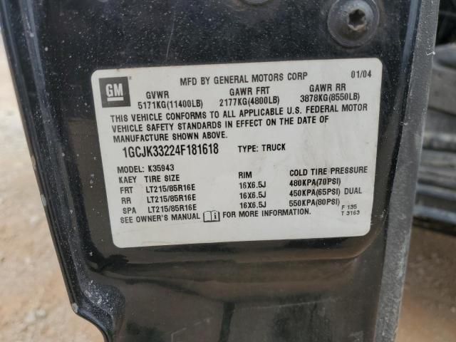 2004 Chevrolet Silverado K3500