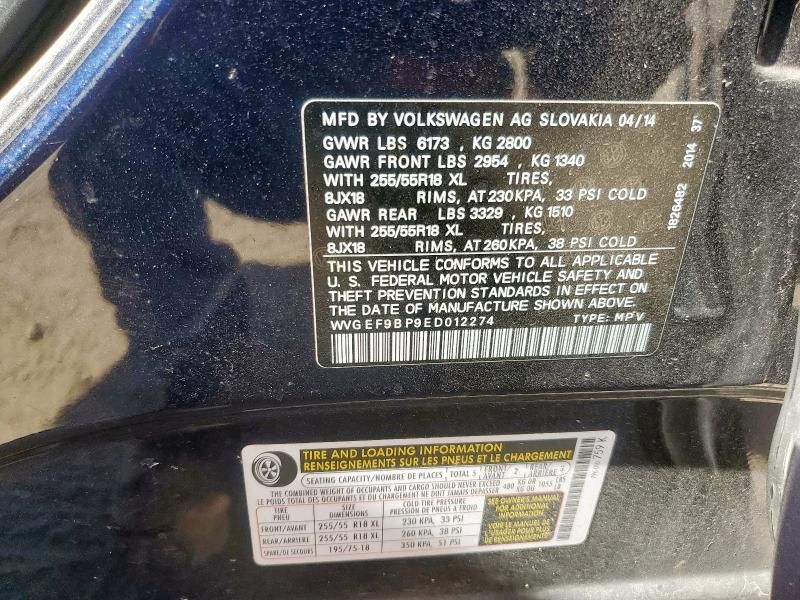 2014 Volkswagen Touareg V6
