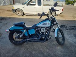 Salvage motorcycles for sale at Fort Wayne, IN auction: 2013 Harley-Davidson Fxdb Dyna Street BOB