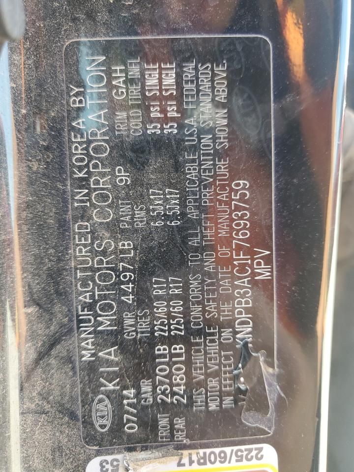 2015 KIA Sportage lx