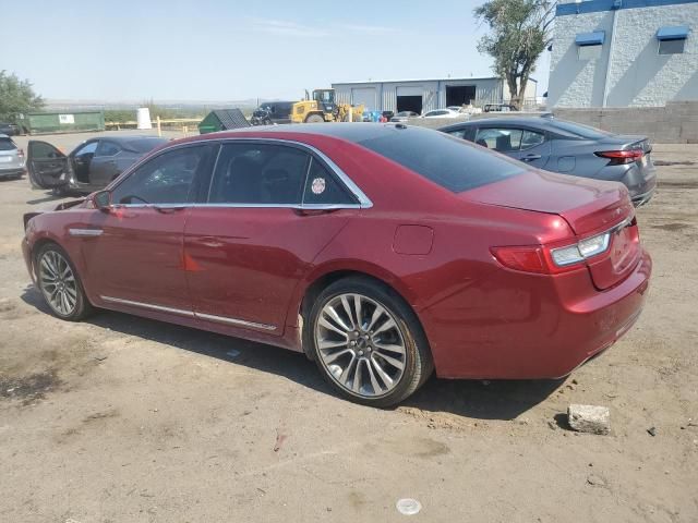 2017 Lincoln Continental Reserve
