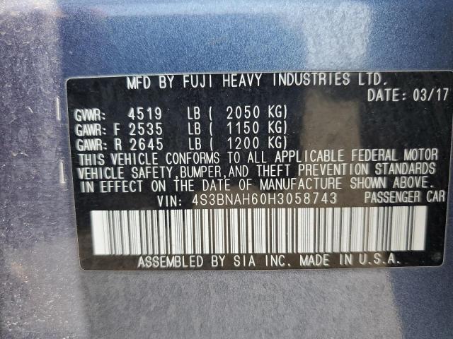 2017 Subaru Legacy 2.5i Premium