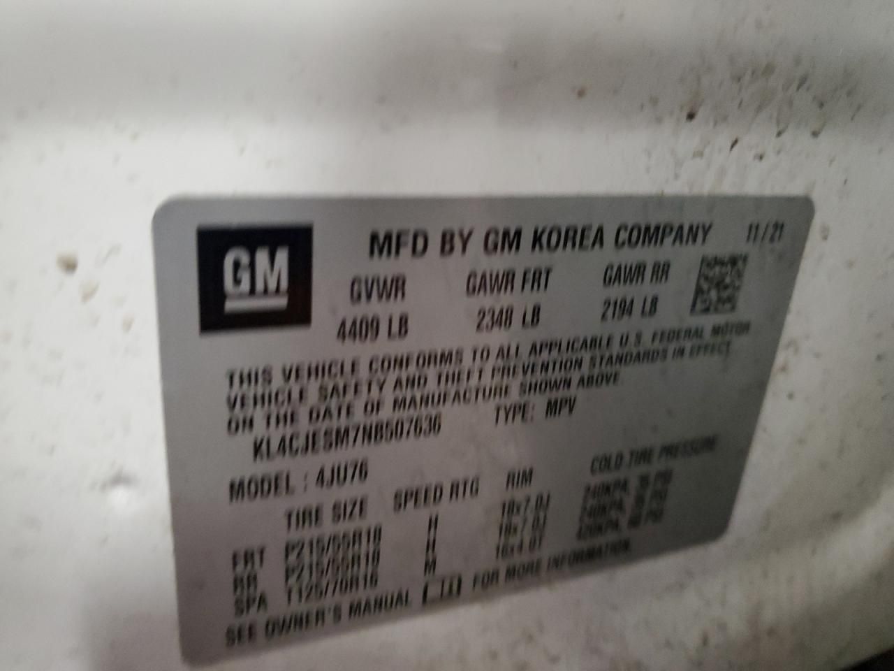 2022 Buick Encore Preferred