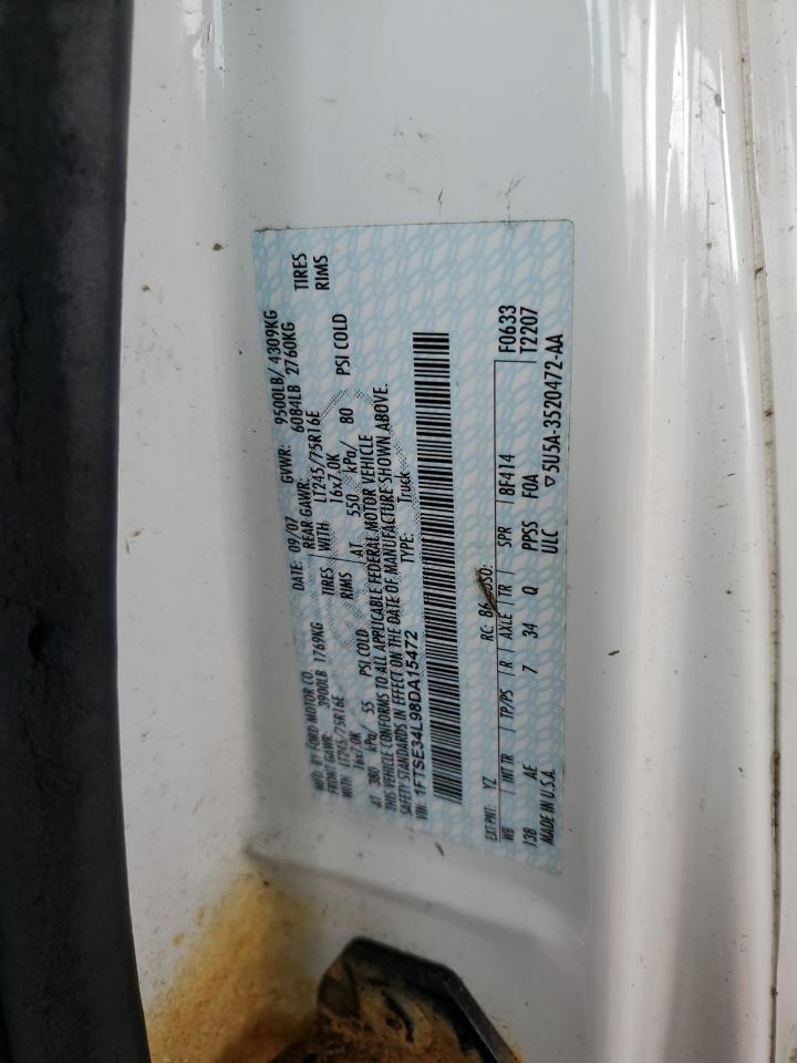 2008 Ford Econoline E350 Super Duty Van