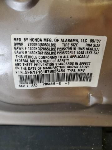 2007 Honda Pilot LX