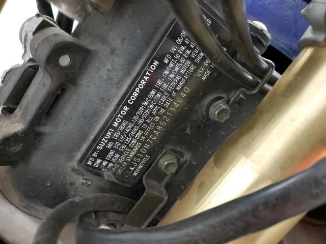 2005 Suzuki GSX-R600 K