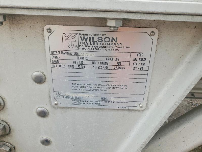 2018 Wilson Hopper Trl 2018 0THR Trailers-Hopper Bottom Grain Trailer