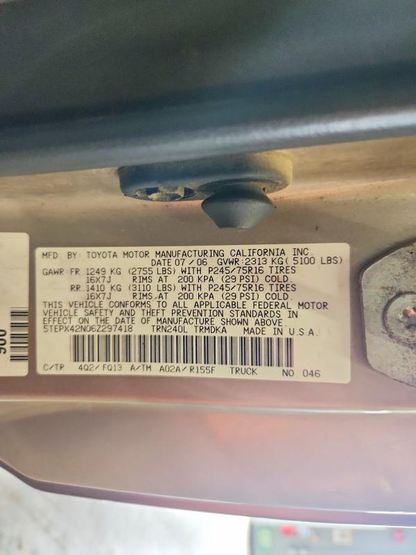 2006 Toyota Tacoma Base