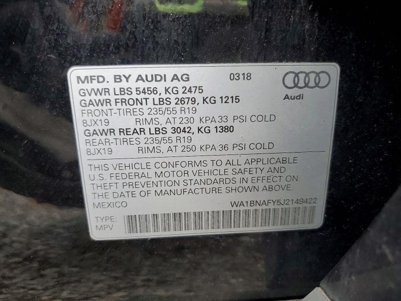 2018 Audi Q5 Premium Plus