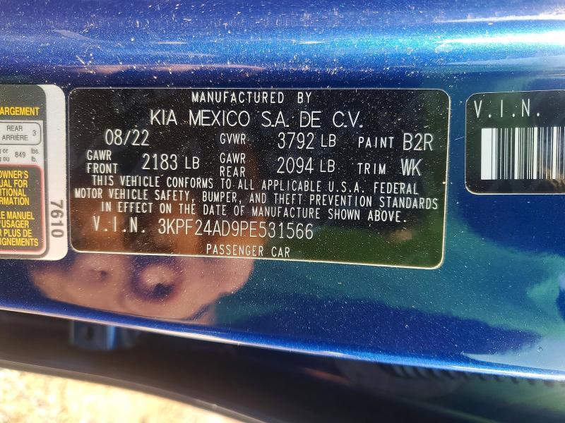 2023 KIA Forte LXS
