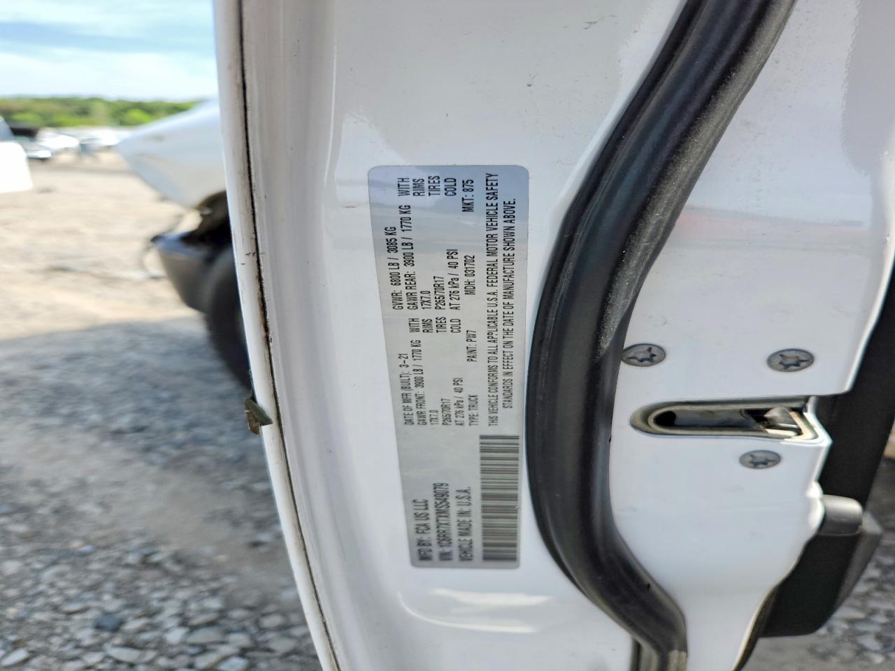 2021 Dodge RAM 1500 Classic SSV