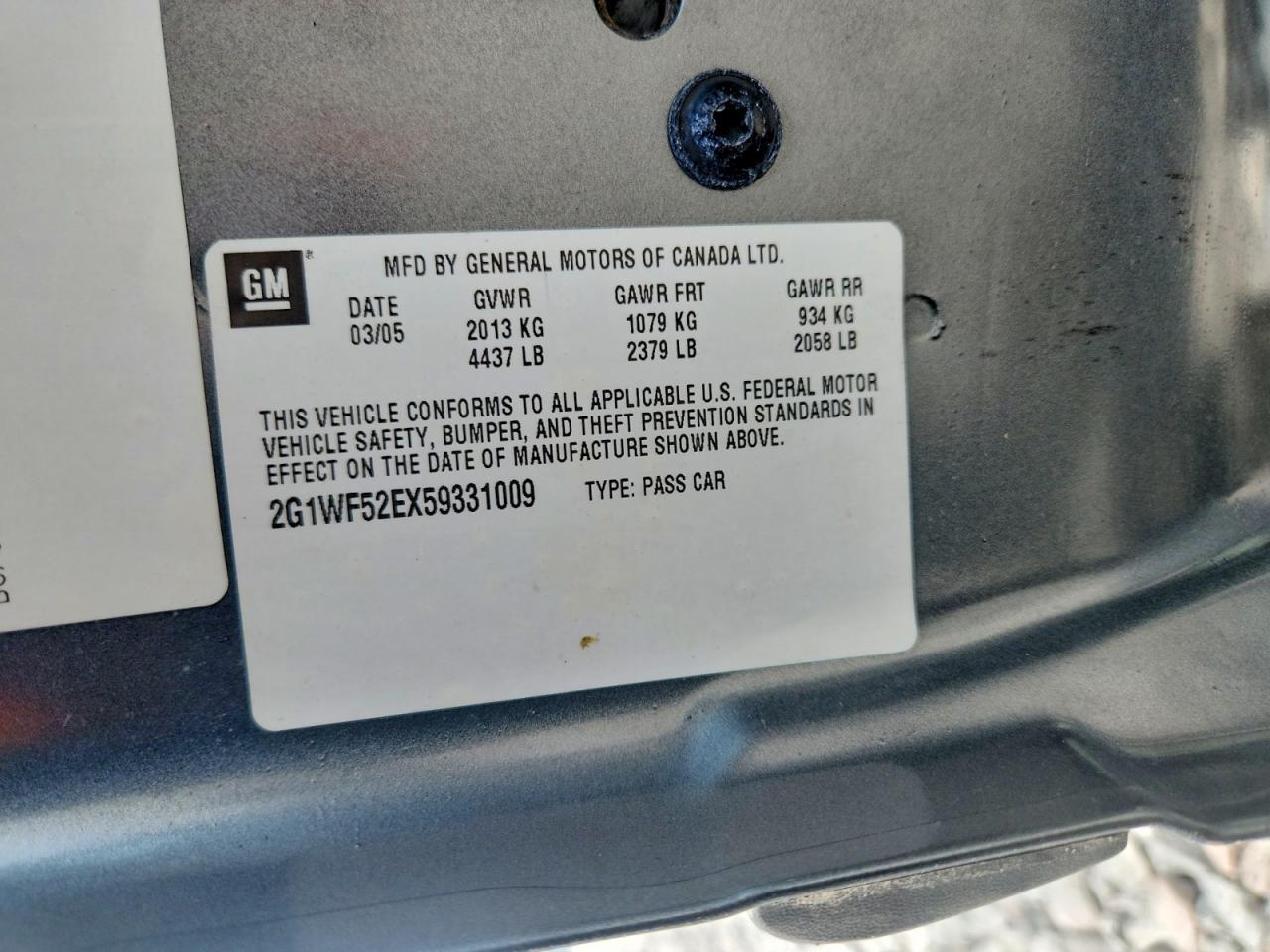 2005 Chevrolet Impala