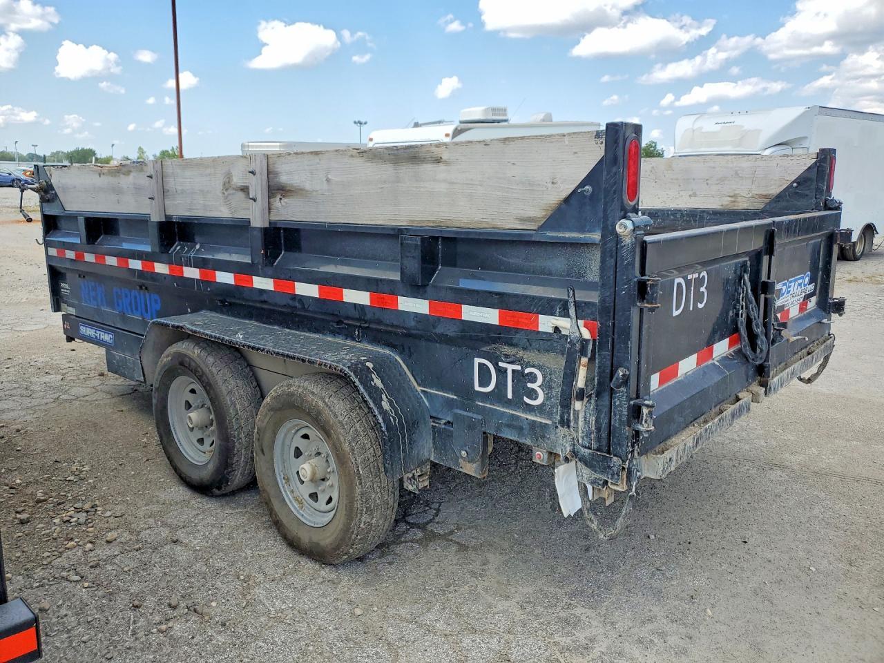 2023 Sure-Trac ST8214TLDD-B-140 Dump Trailer