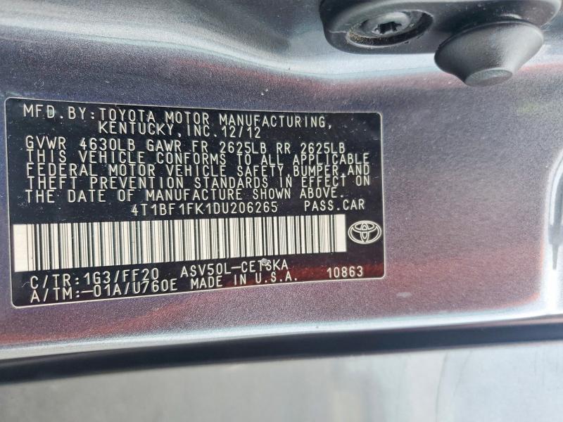 2013 Toyota Camry se