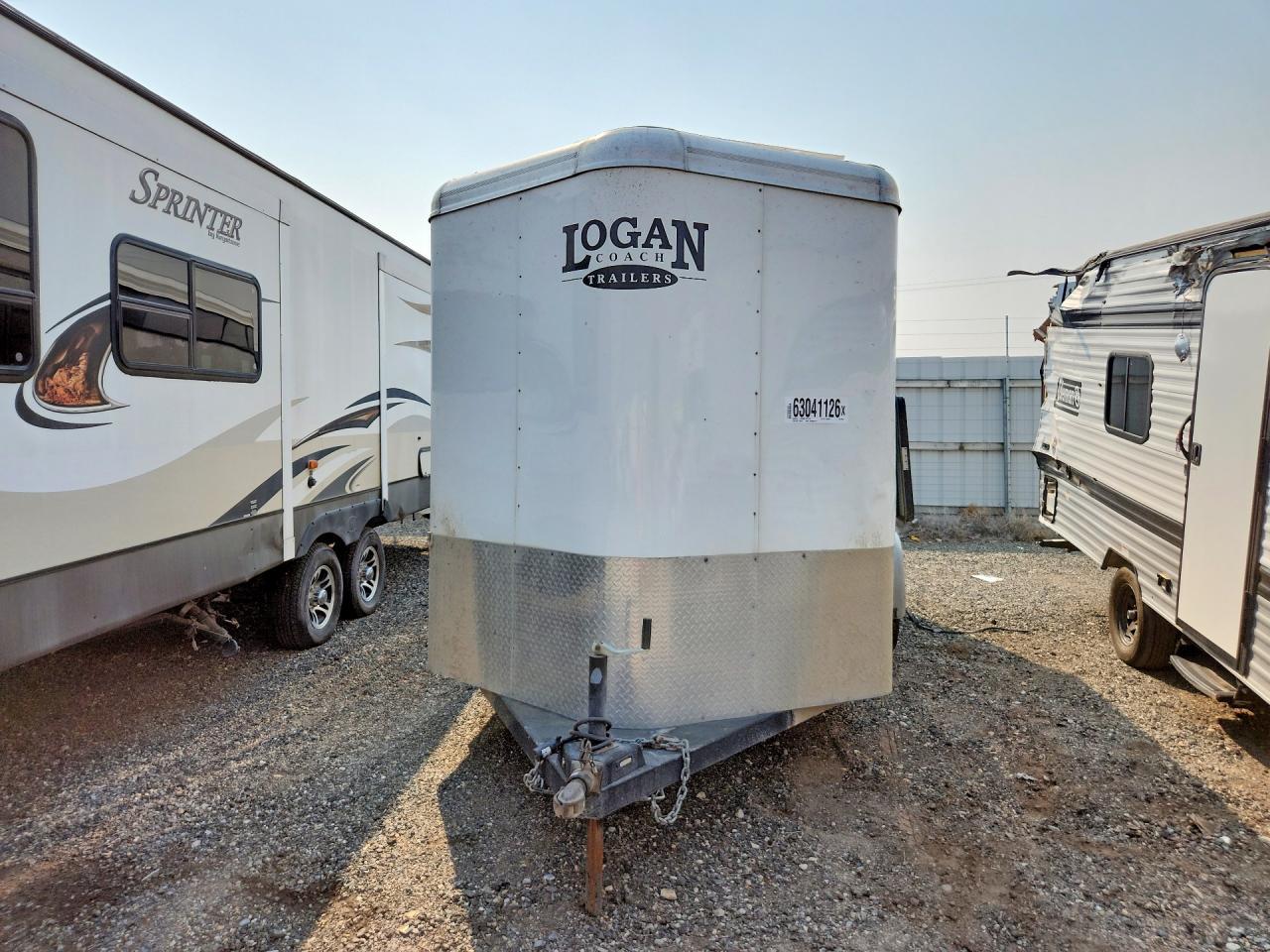2019 Logan Crossfire 3 BP Horse Trailer