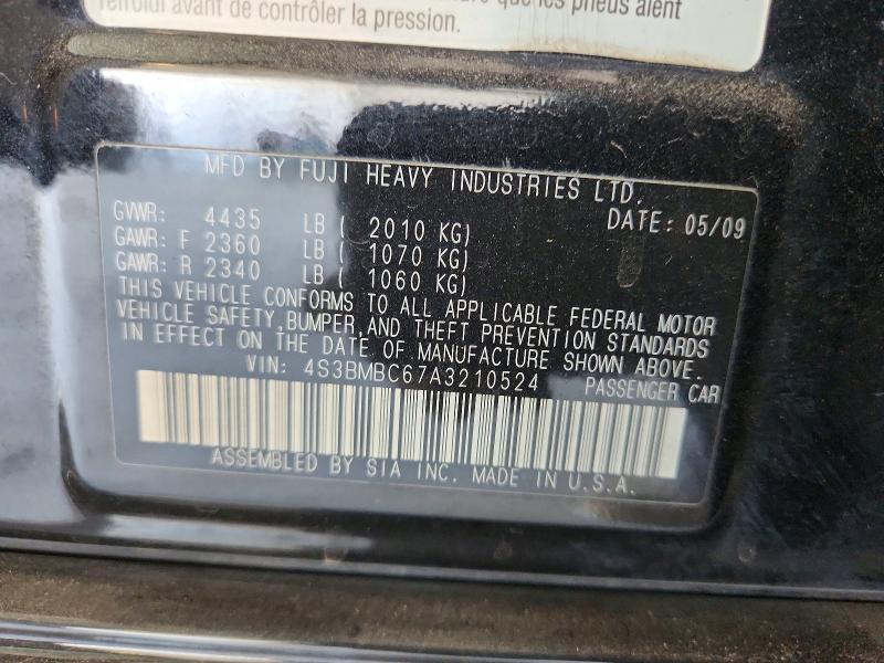 2010 Subaru Legacy 2.5i Premium