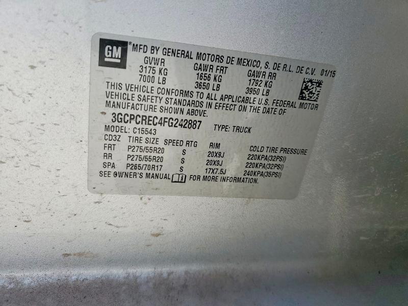 2015 Chevrolet Silverado C1500 LT