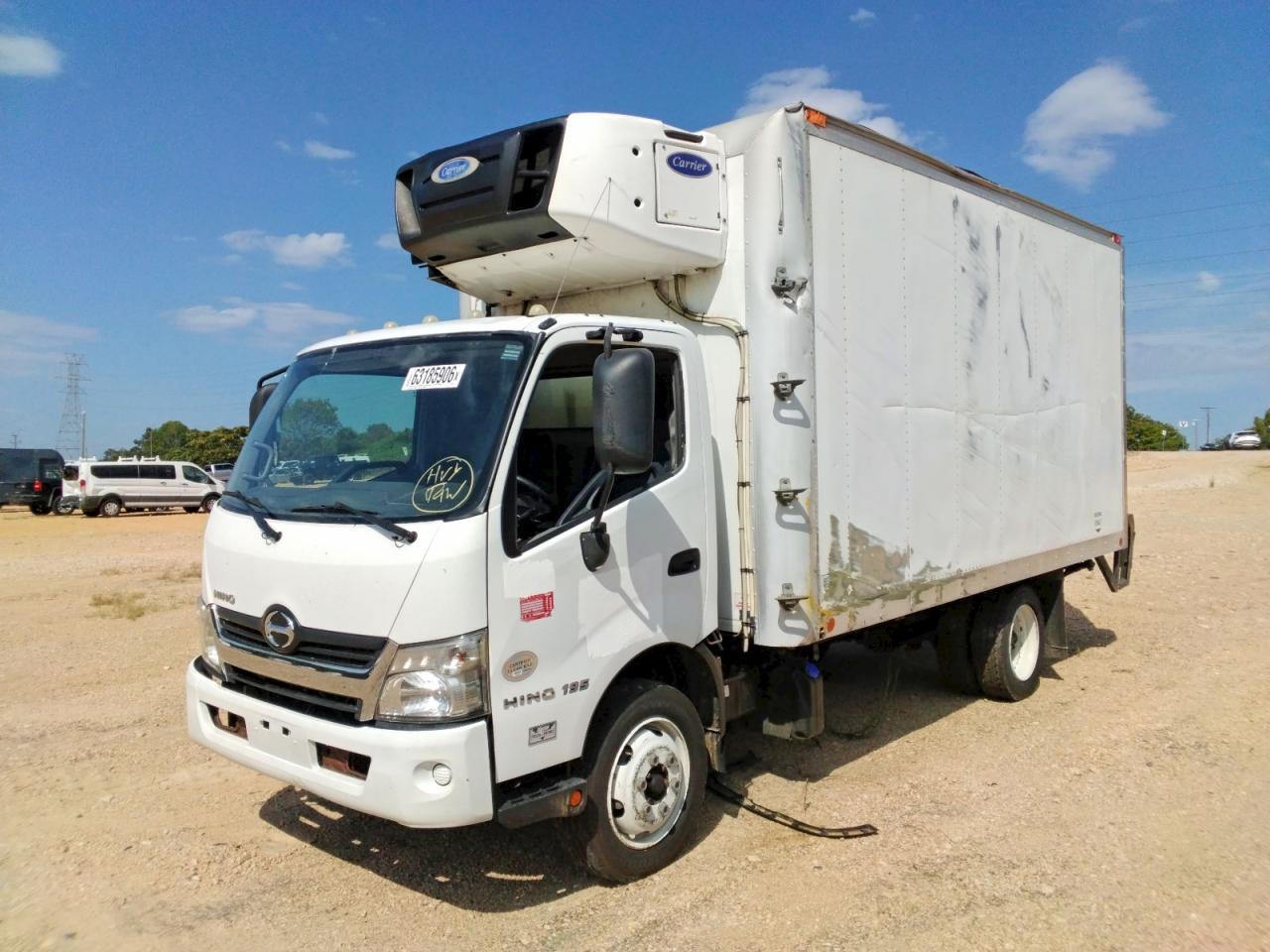 2018 Hino 195 Refrigerated BOX Truck