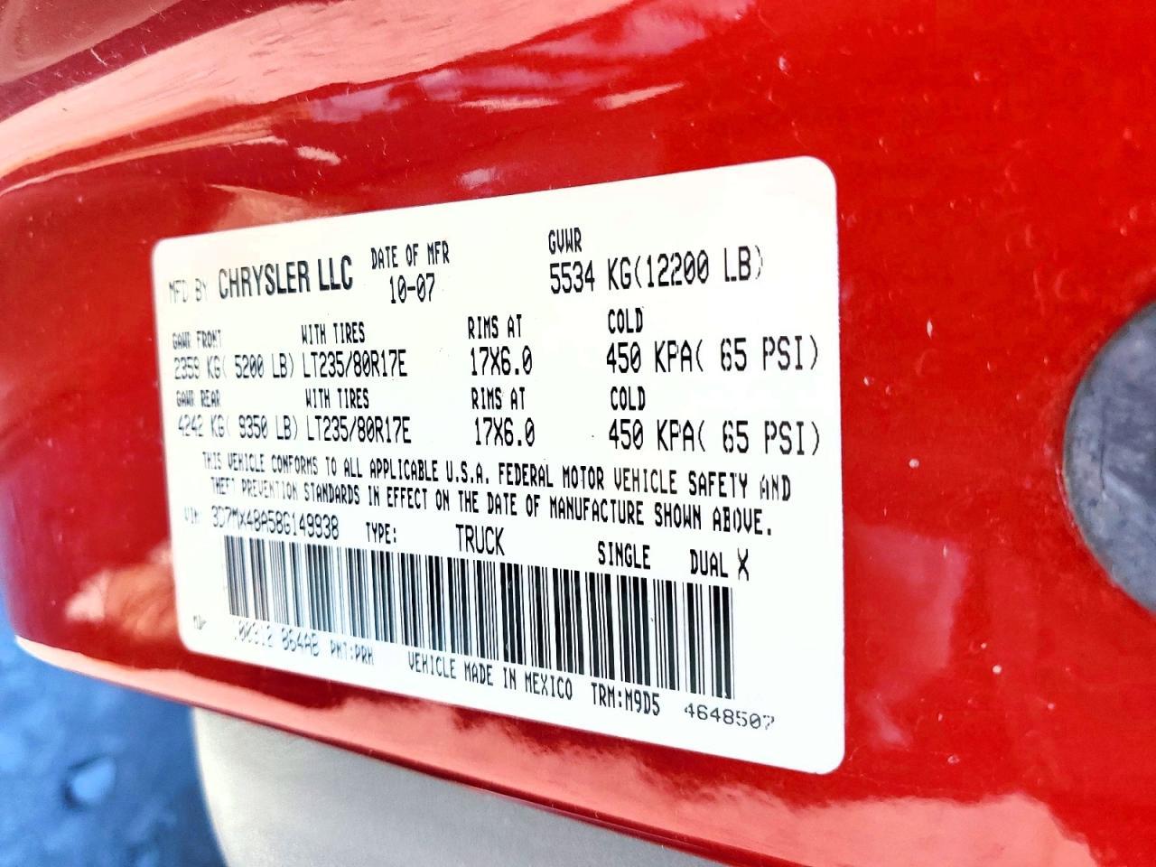 2008 Dodge RAM 3500 ST