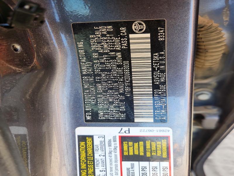 2013 Toyota Camry se
