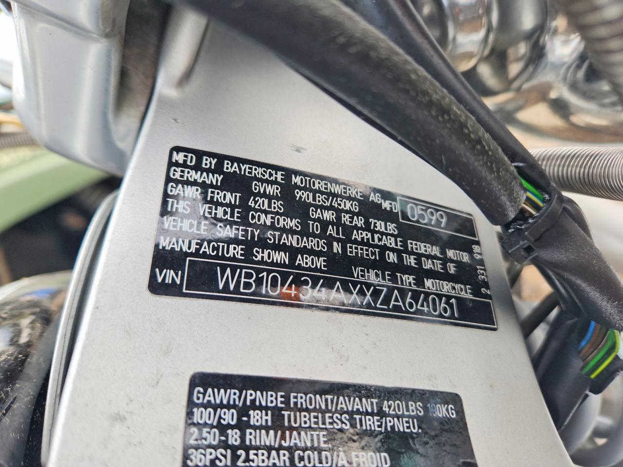 1999 BMW R1200 C