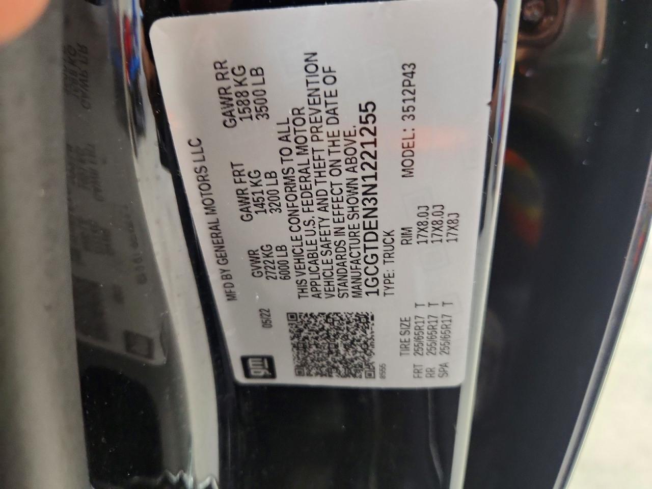 2022 Chevrolet Colorado Z71