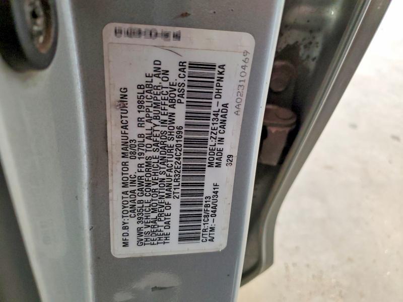 2004 Toyota Matrix xr