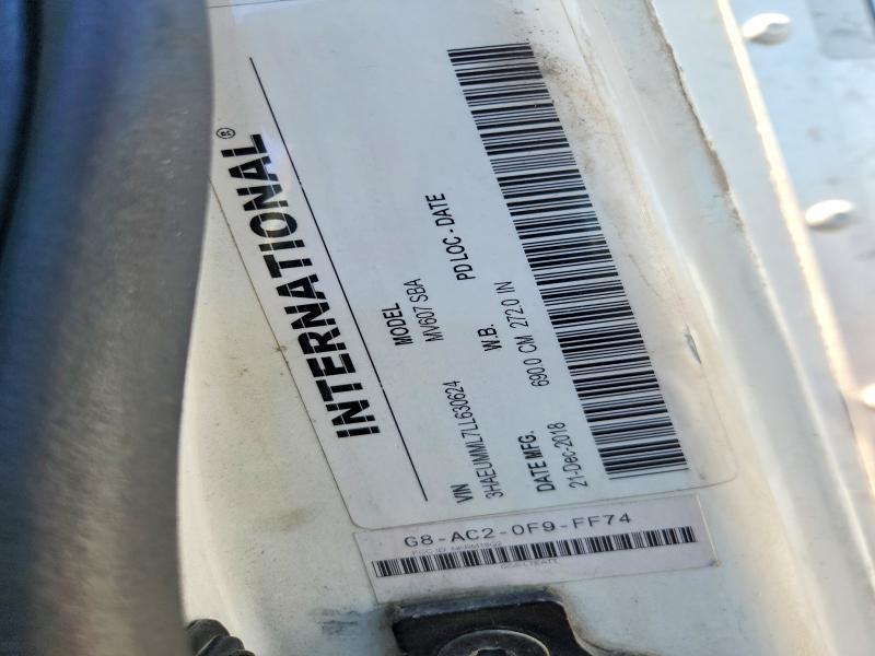 2020 International MV607 BOX Truck