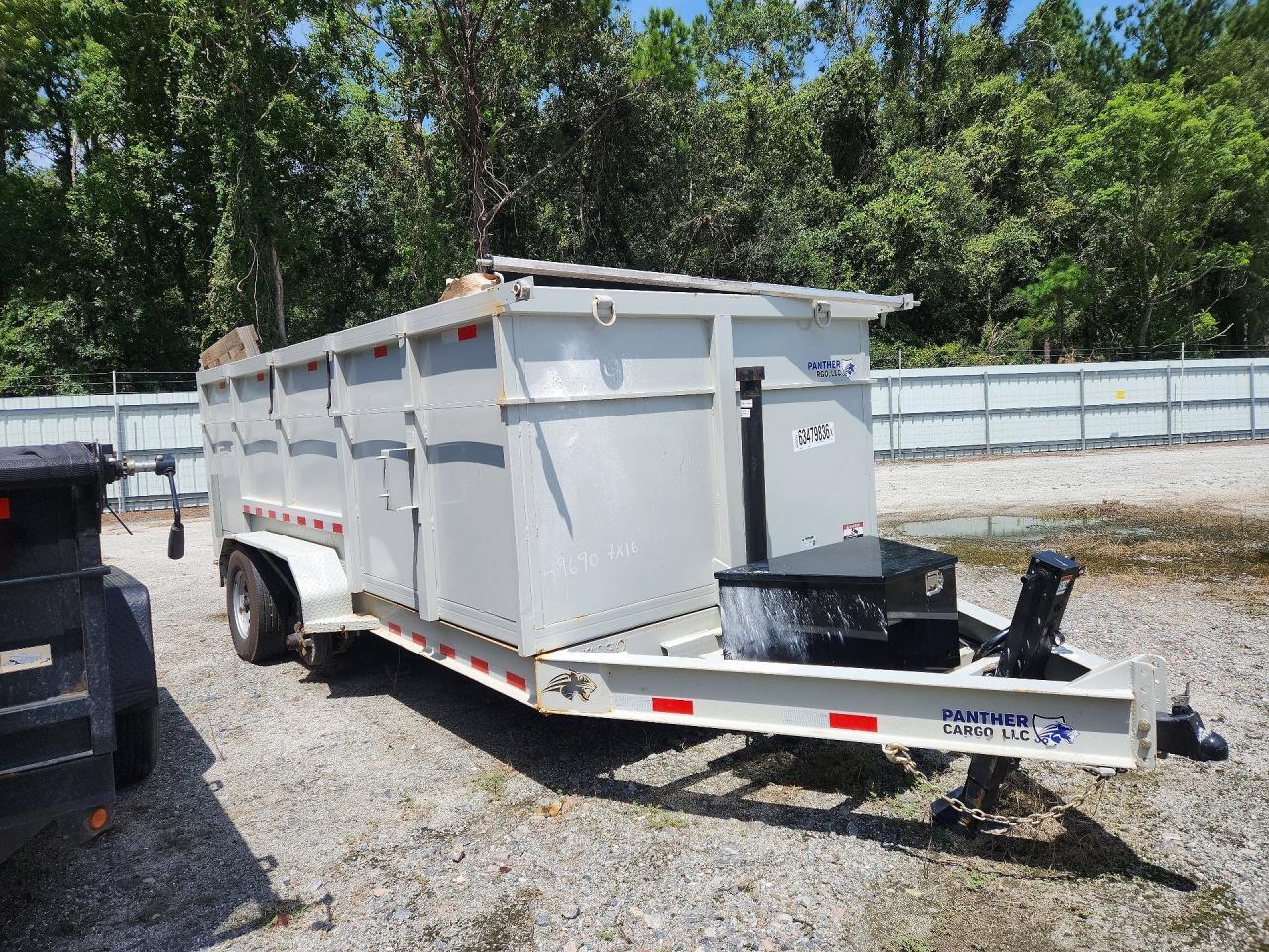 2026 Panther Cargo 7X16TA Dump Trailer