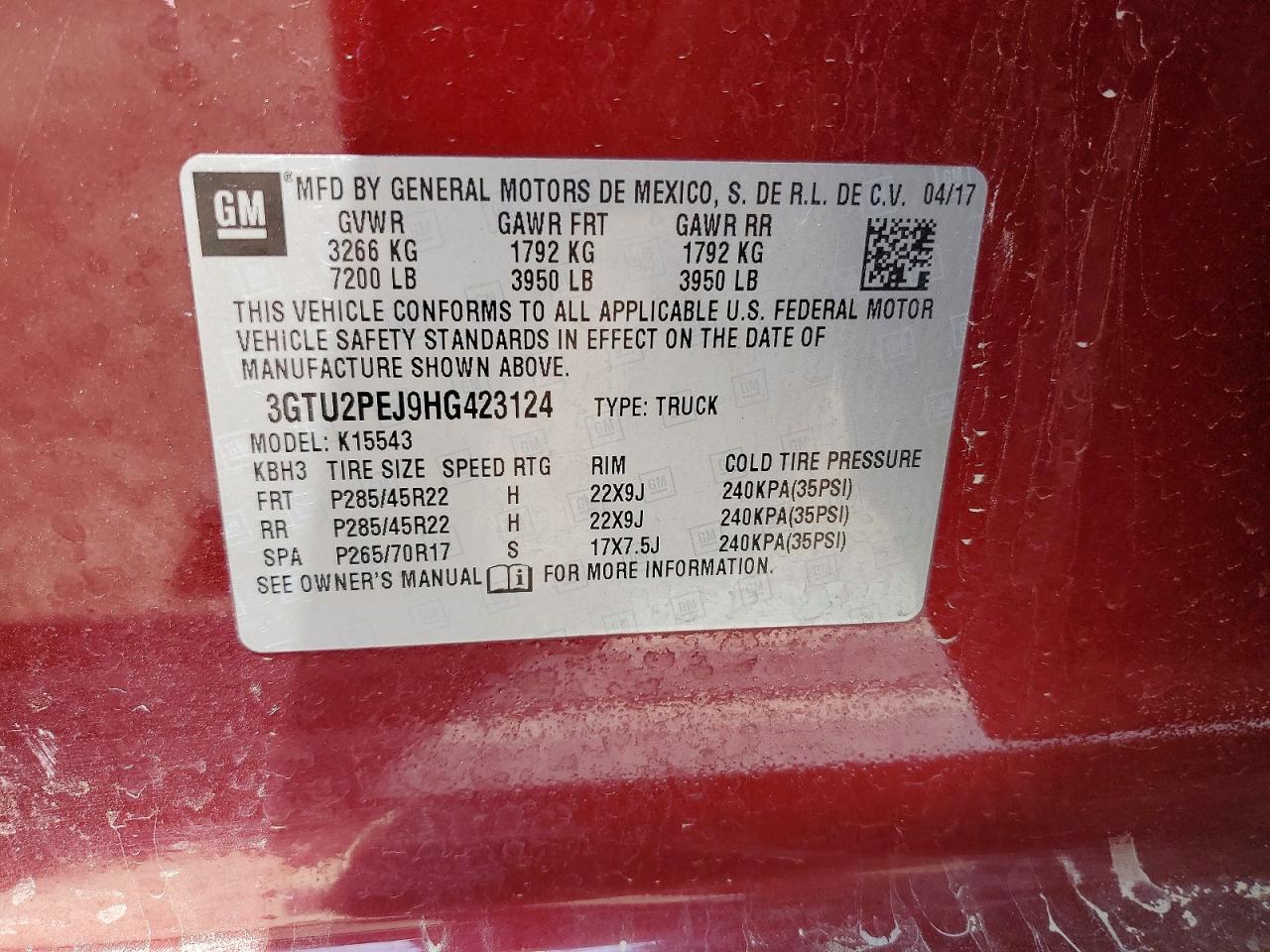 2017 GMC Sierra K1500 Denali