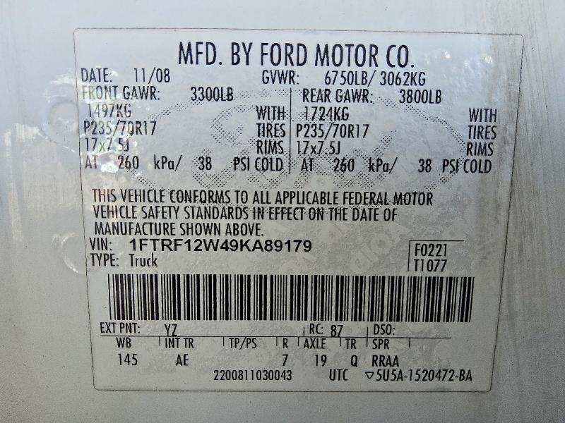 2009 Ford F150