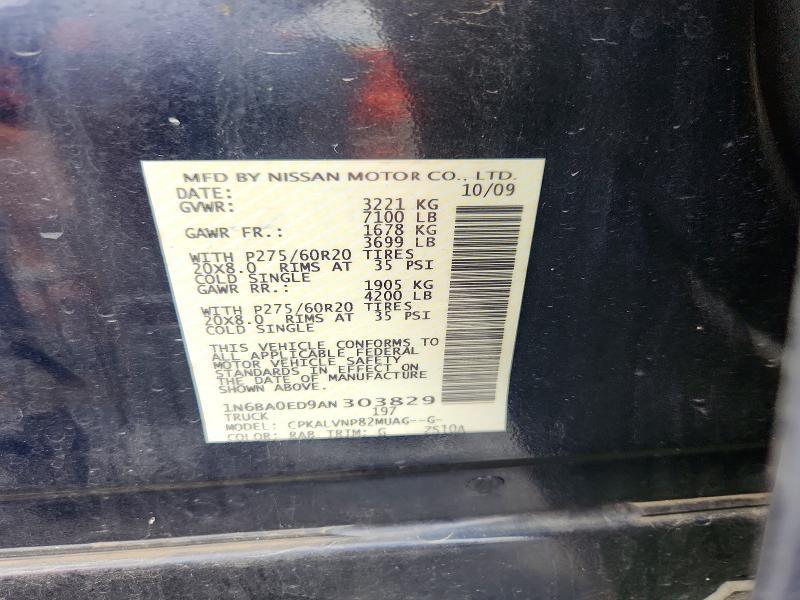 2010 Nissan Titan SE